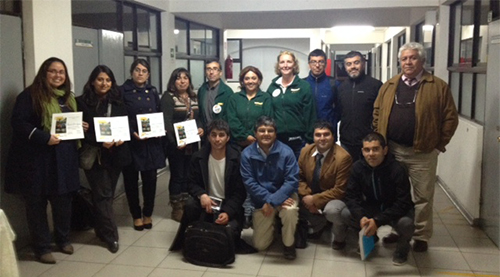 A dozen teachers from the region of Coquimbo use "Salsa J" a free, student-friendly software package developed specifically for the Hands-On Universe, Europe project.