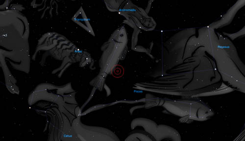 Constellation of Pisces.