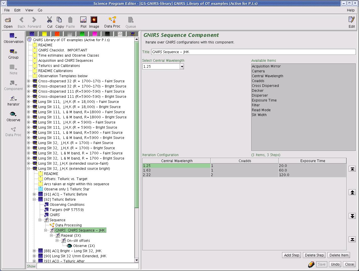 GNIRS OT Sequencer