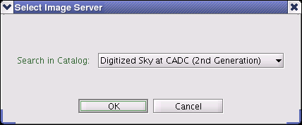 Image Server dialog