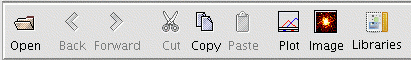 Main Program Editor toolbar